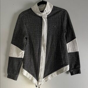 Puma Women's Charcoal and Silver Jacket